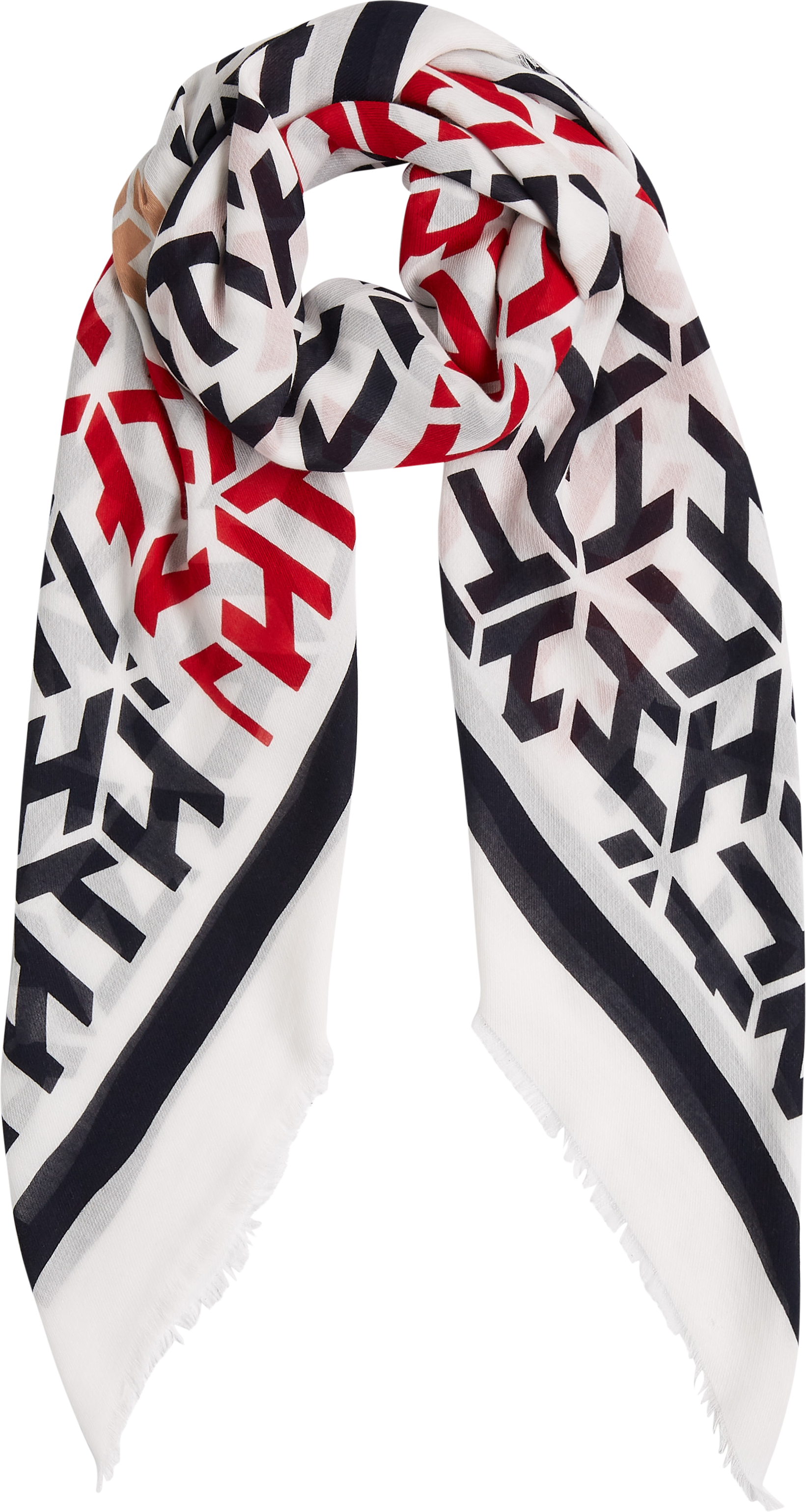 Tommy Hilfiger Iconic TH Cube Scarf