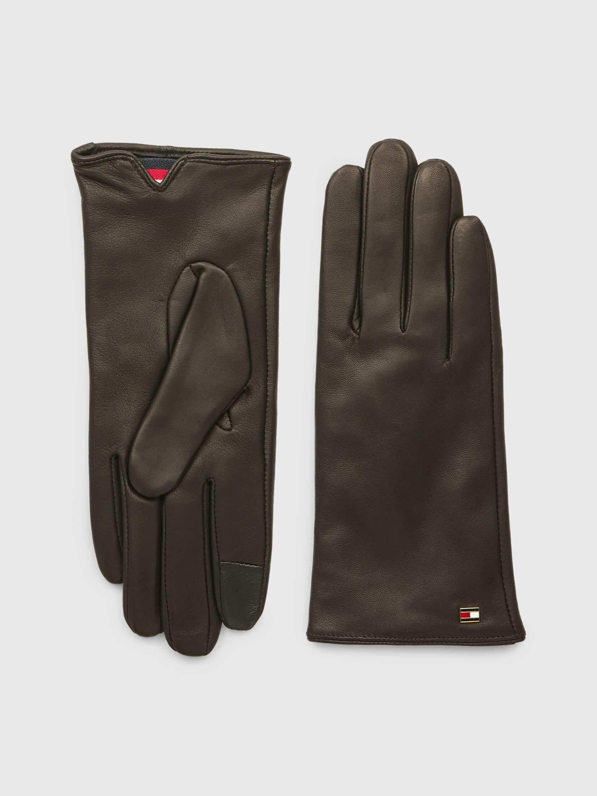 Tommy Hilfiger Essential Flag Leath Gloves