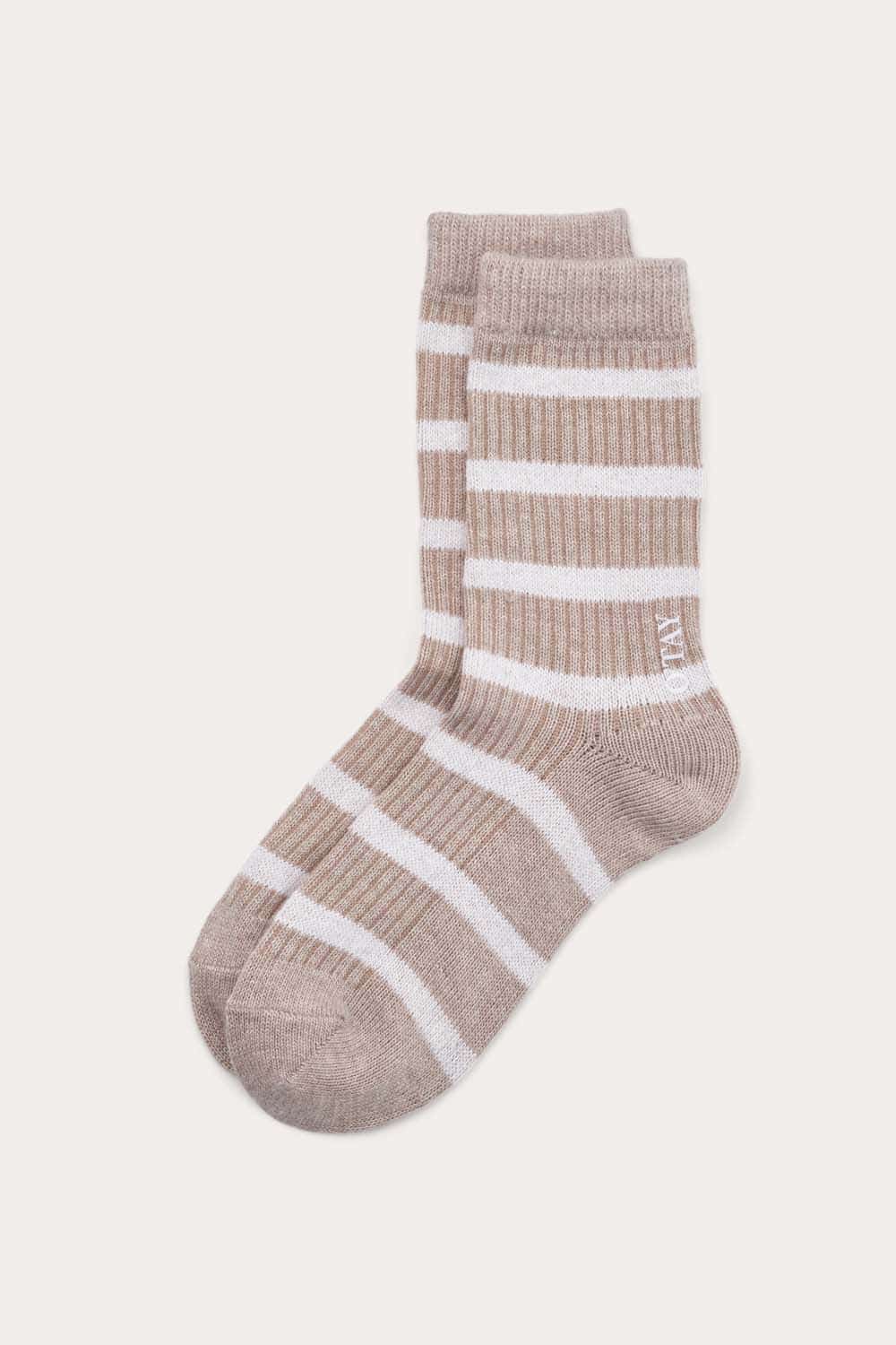 O-TAY Striped Socks Blend
